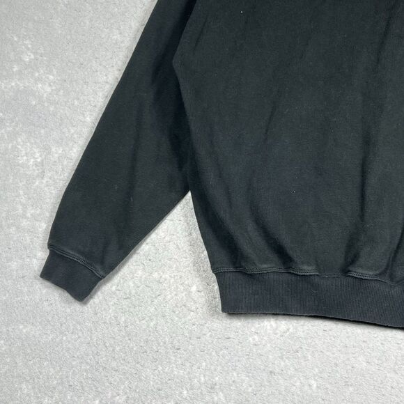 TOMMY BAHAMA RELAX Tobago 1/4 Zip Pullover Sweater Men’s Small Black Long Sleeve - Picture 4 of 14